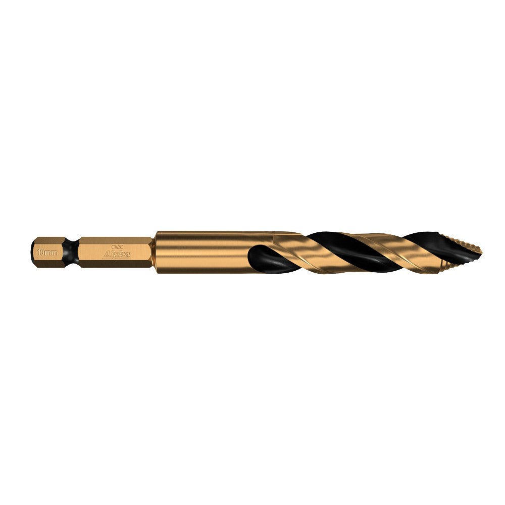 ALPHA ONSITE PLUS IMPACT STEP TIP DRILL BIT - 10.0MM